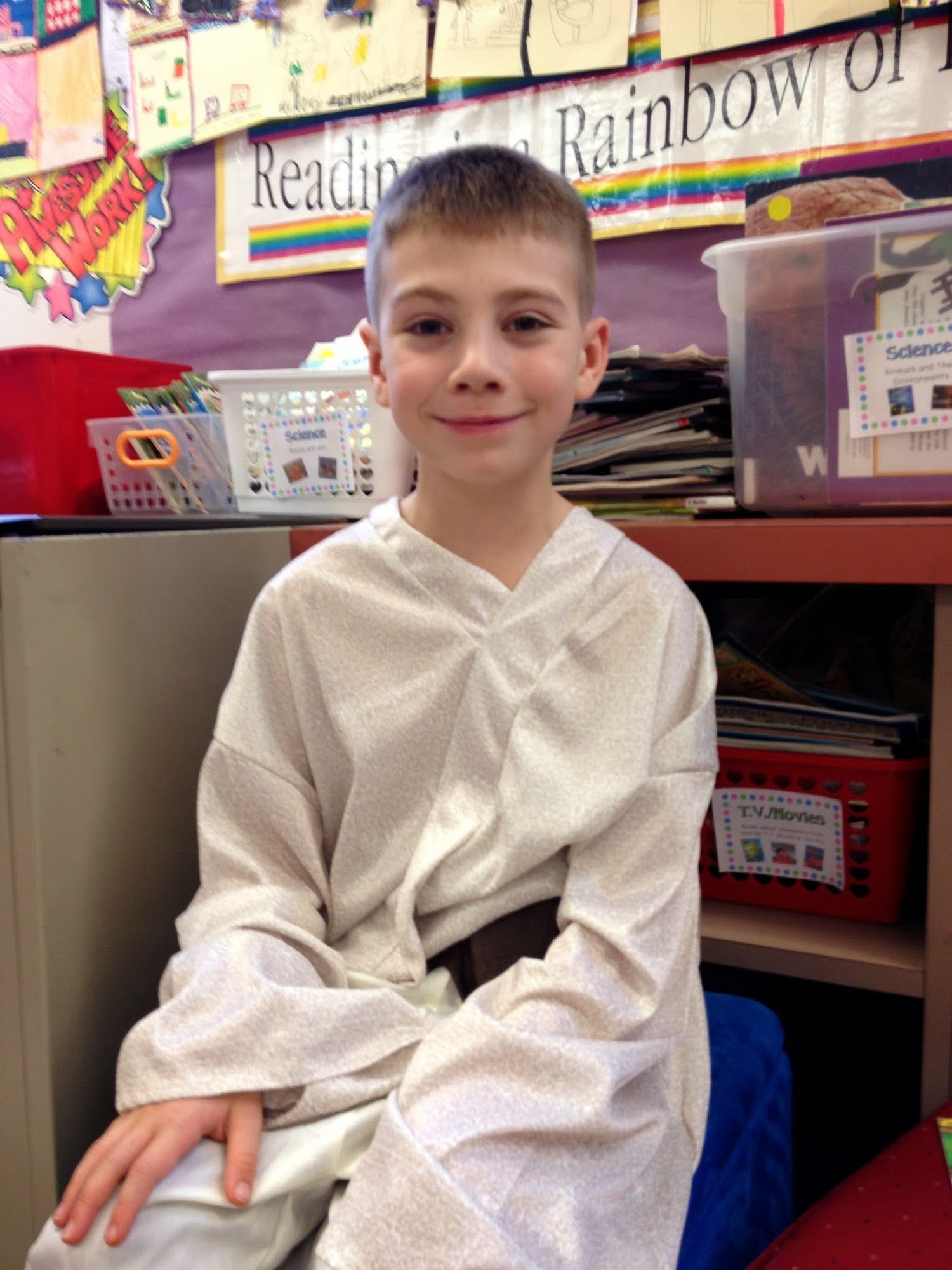 He's make a pretty good lookin' Luke Skywalker