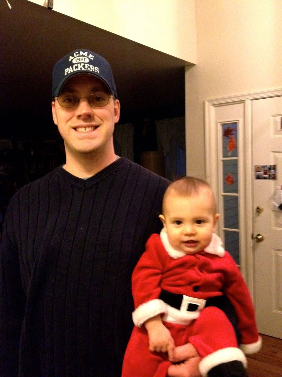  Hubby and Santa's helper 