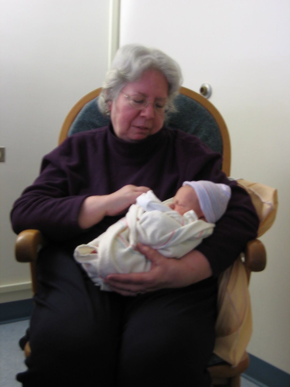  Grandma with her 13th grandchild, Boogie 