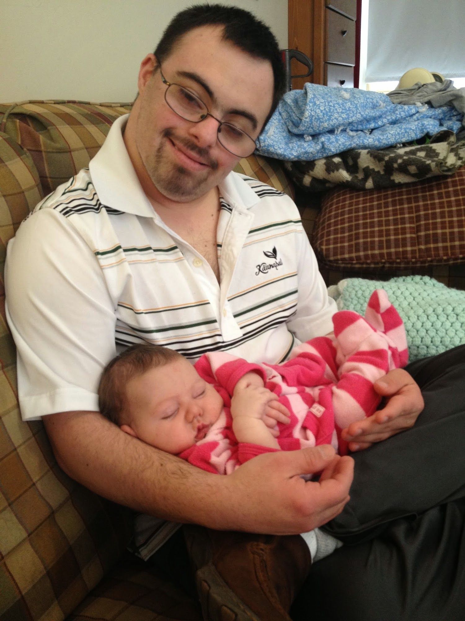 One of my former students stopped by tovisit with Bean.