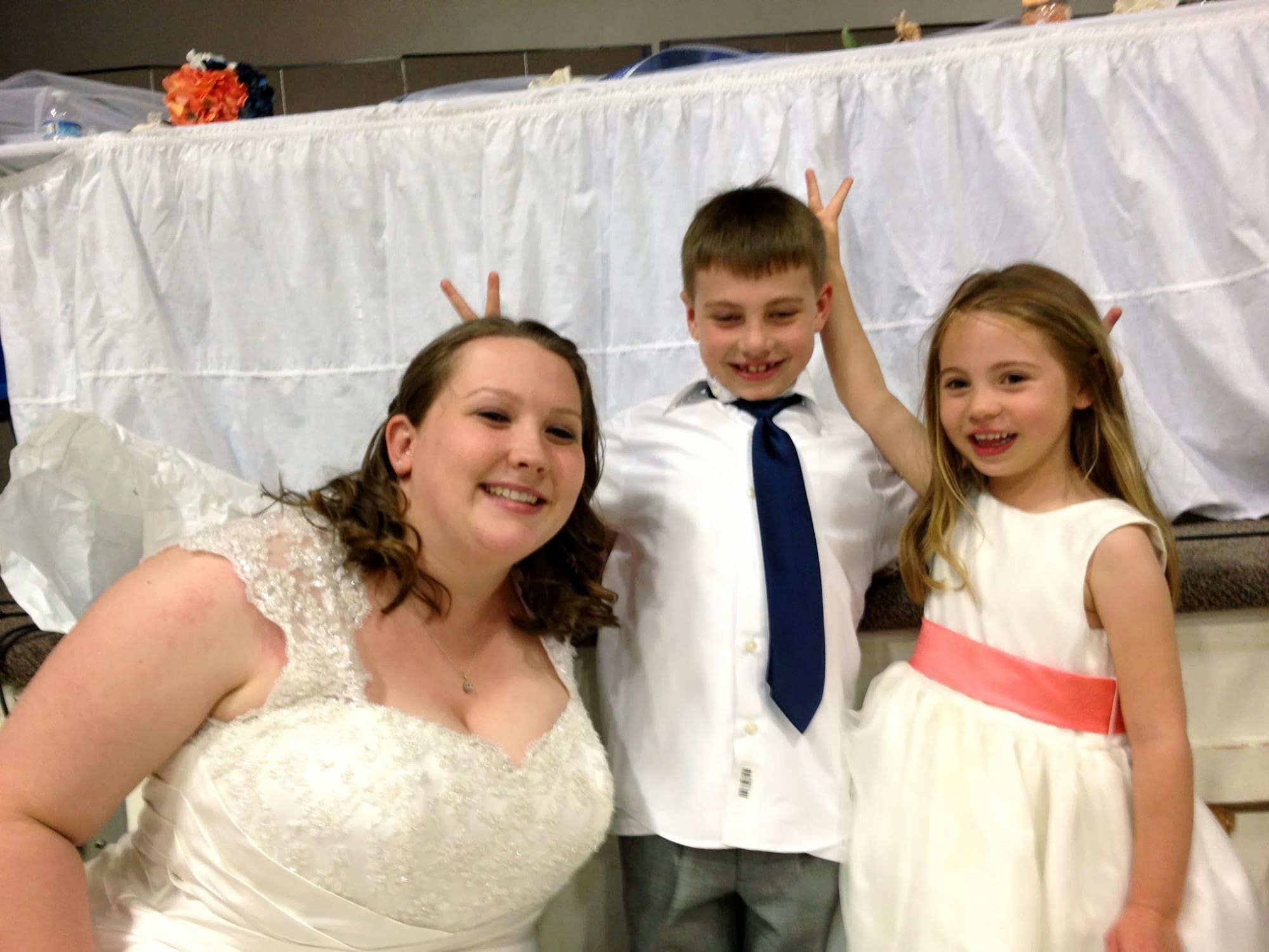  My big kids and the Bride 