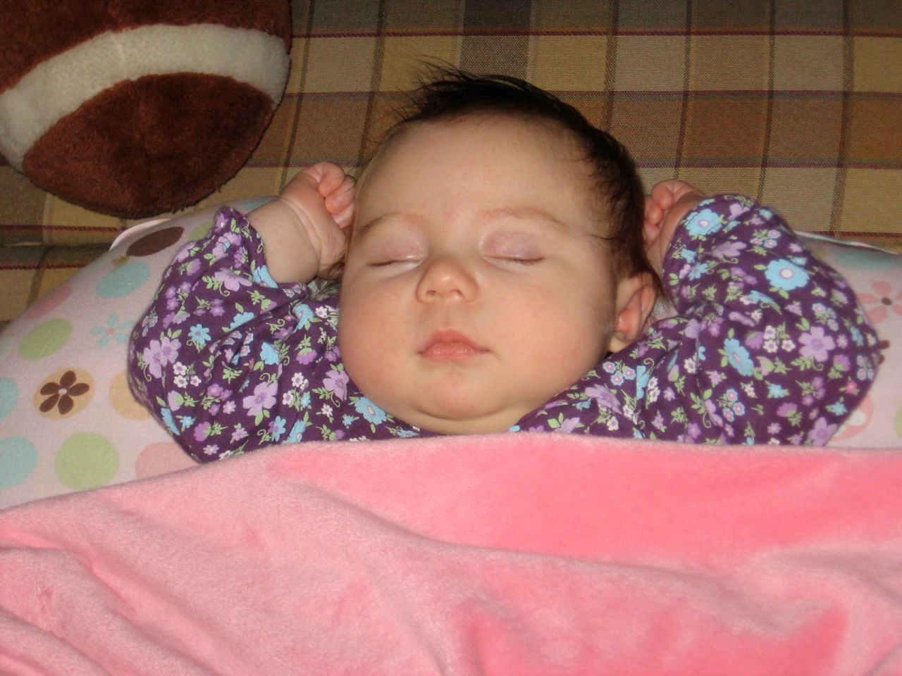 Buggy at 2 1/2 months old in the same position
