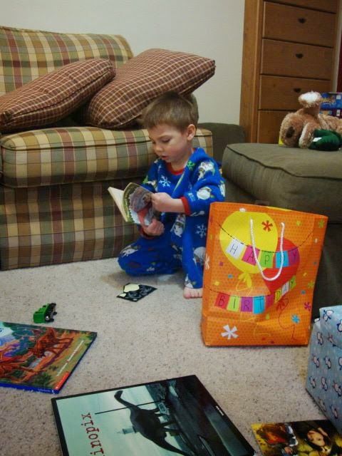 4 and excited about dinosaurs