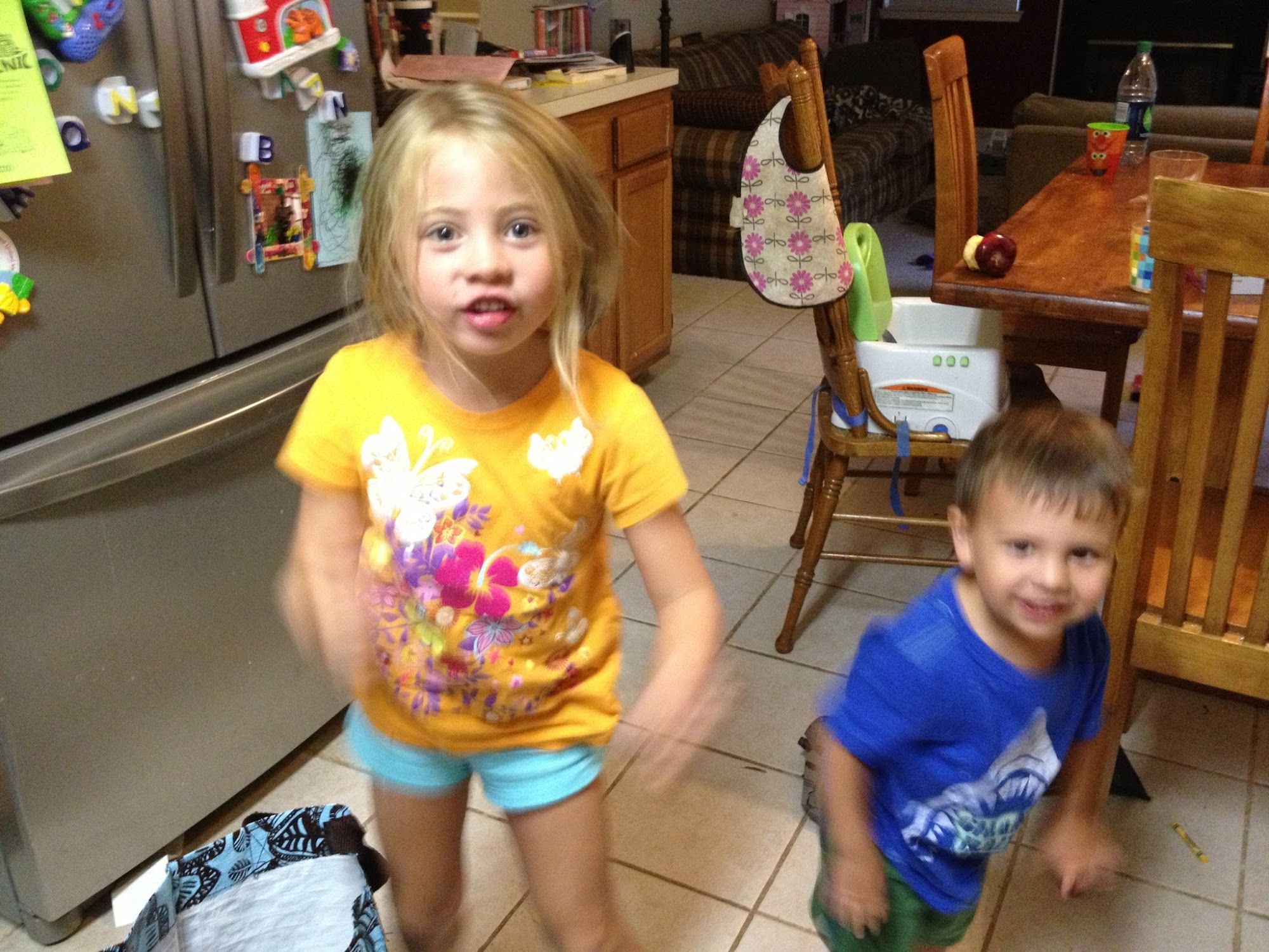  Dance party in the kitchen 
