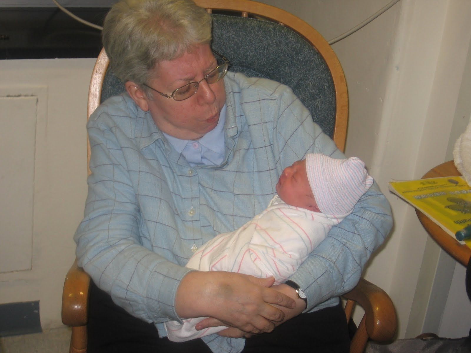  Grandma with her 16th grandchild, Buggy 