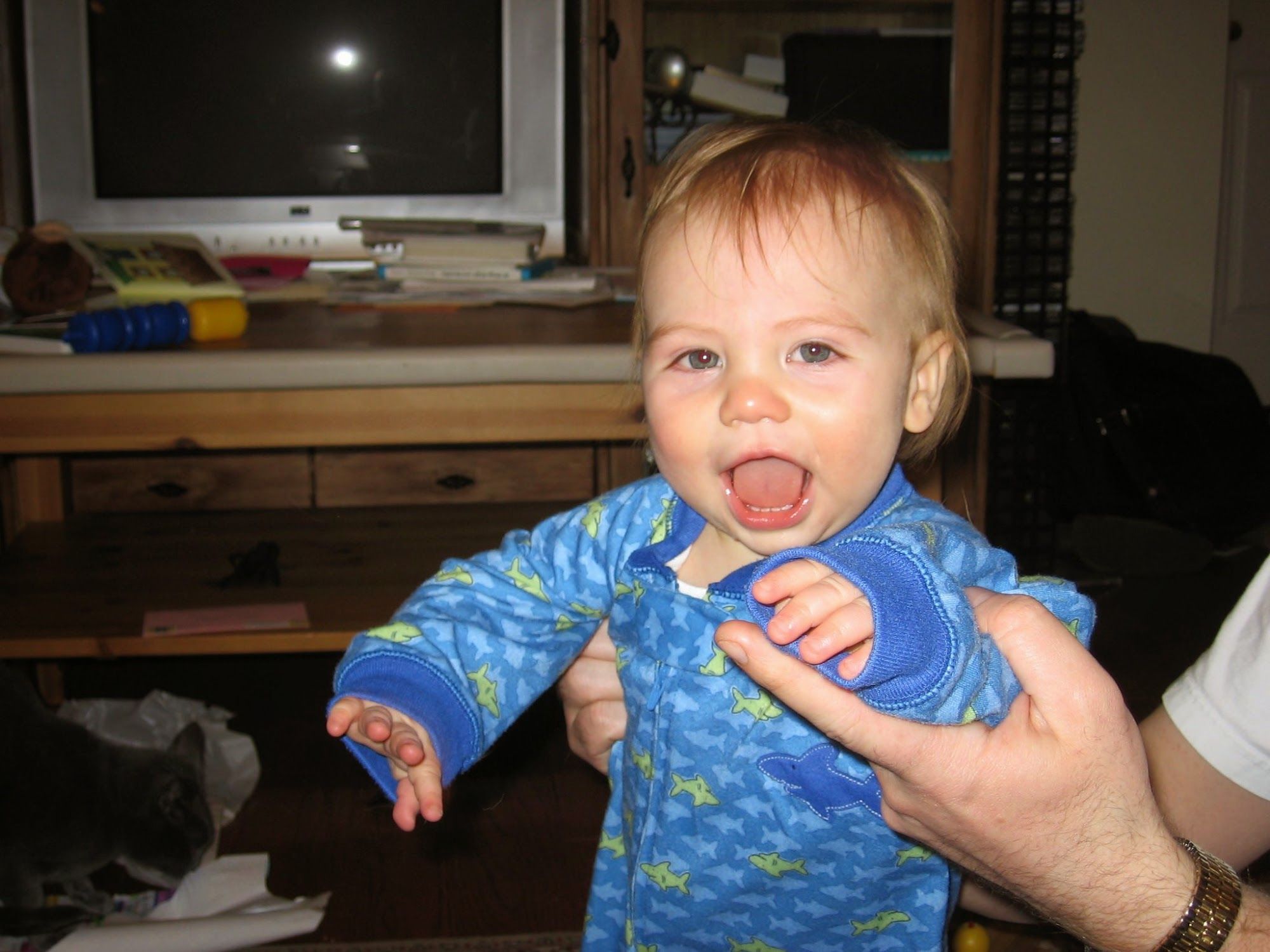 1st Birthday and learning to walk