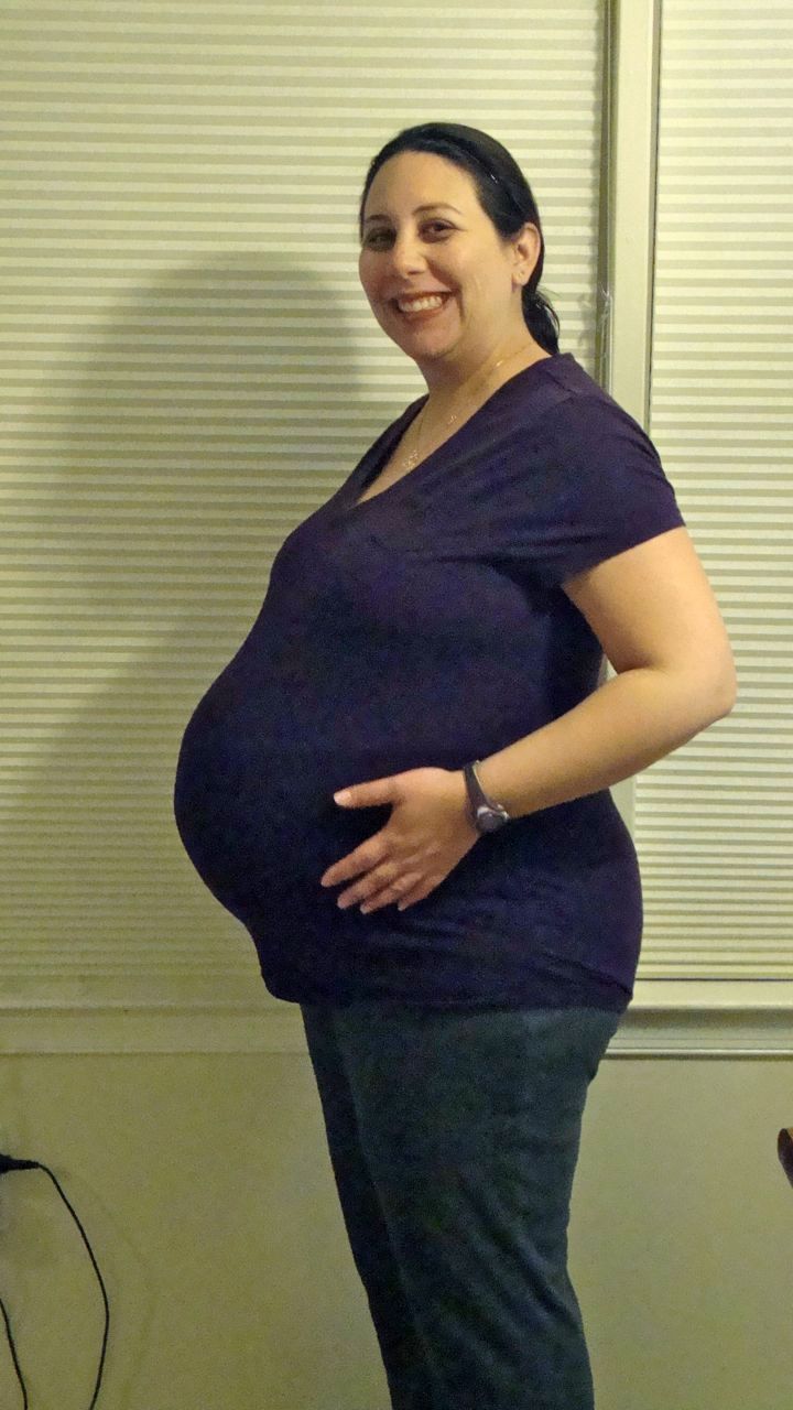 Headed to the hospital. No contractions yet!