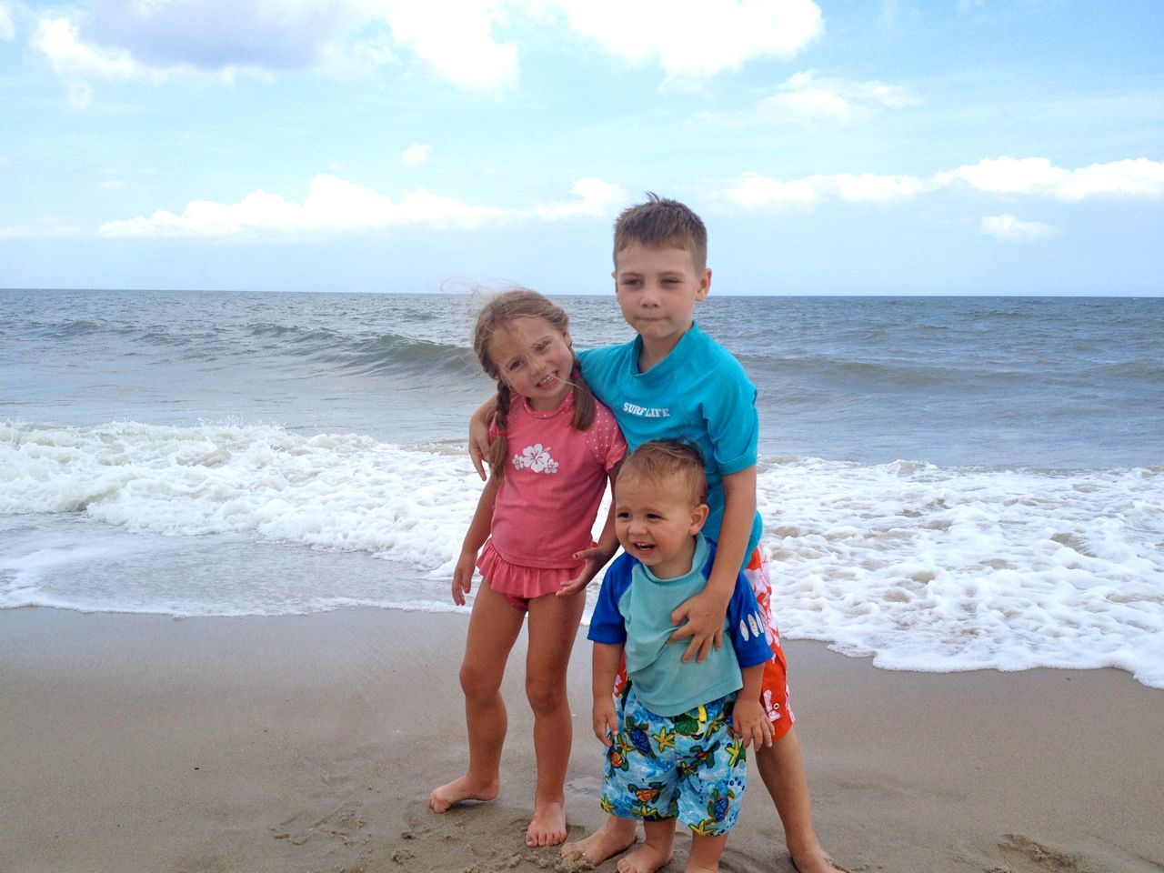  My 3 Loves Enjoying the Beach 