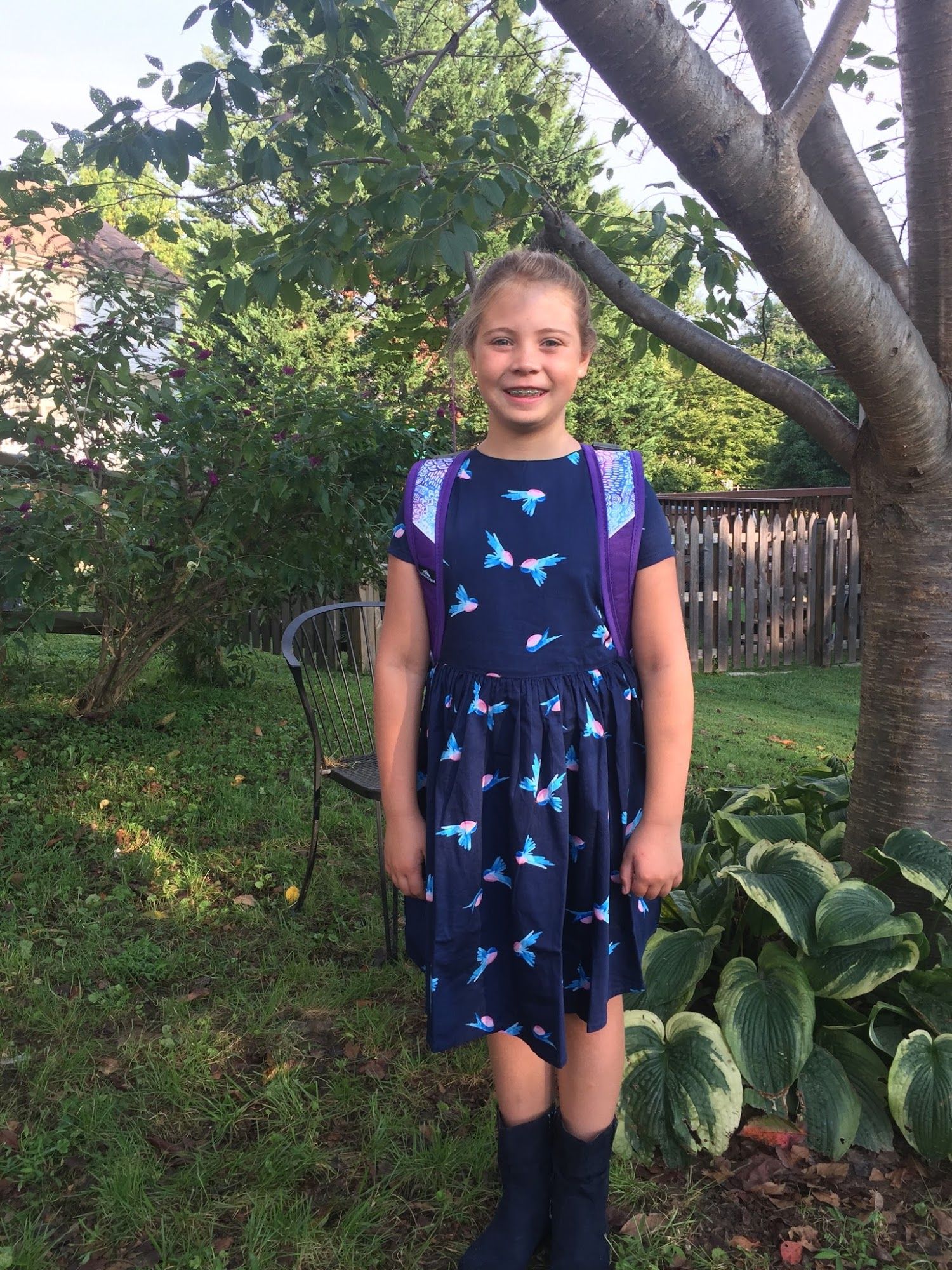 Buggy, ready for 3rd grade