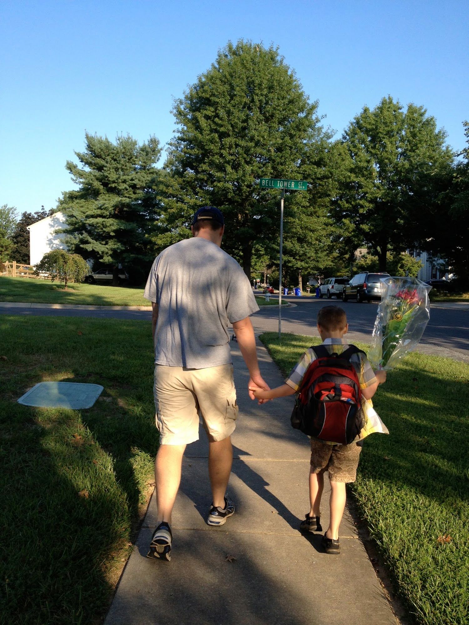 Daddy and son