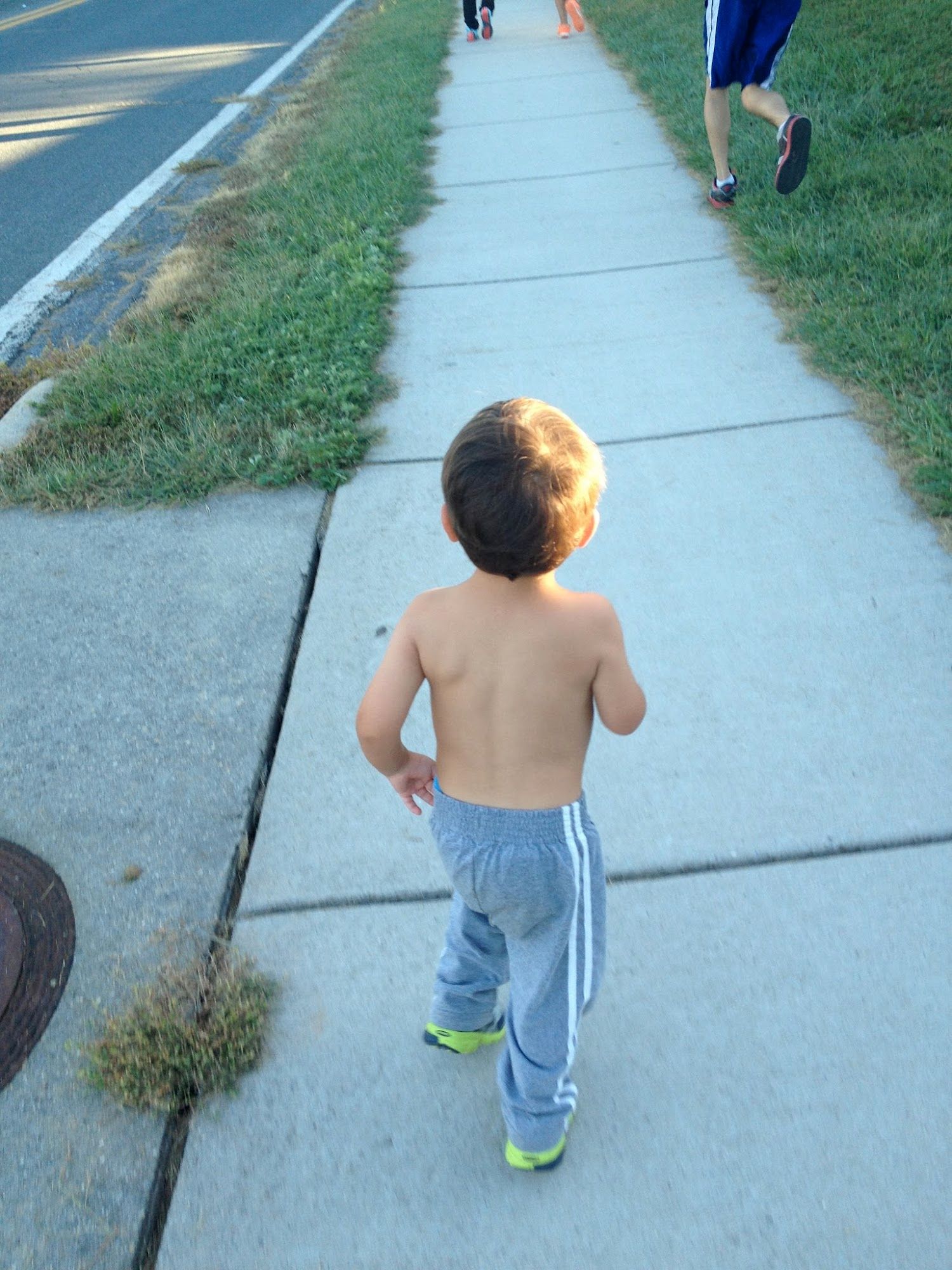 Second loop of the Fun Run