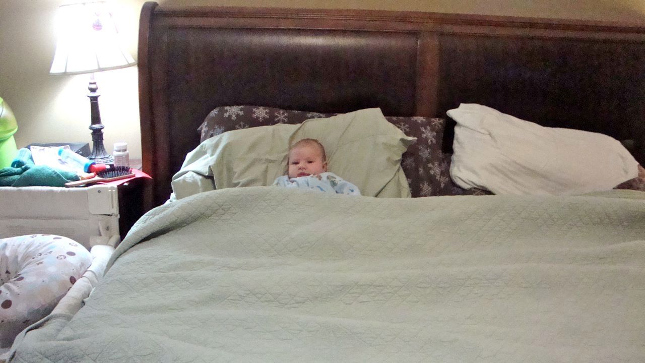 The Mommy Little Man, Big Bed
