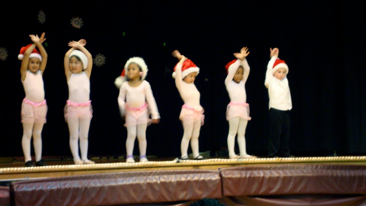  Boogie performing. He's the one not in the pink leotard :) 