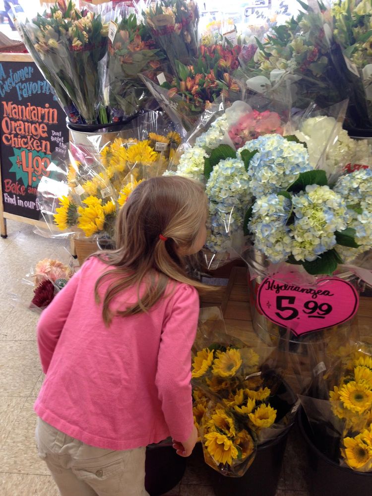 Almost Wordless Wednesday--Taking Time to Smell the Flowers